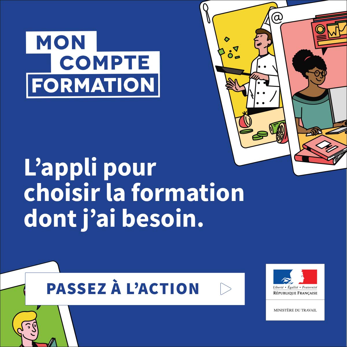 Mon Compte Formation (Compte Personnel de Formation, CPF)