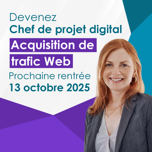 Formation Chef de projet digital spécialité Acquisition de trafic web - Andilcampus