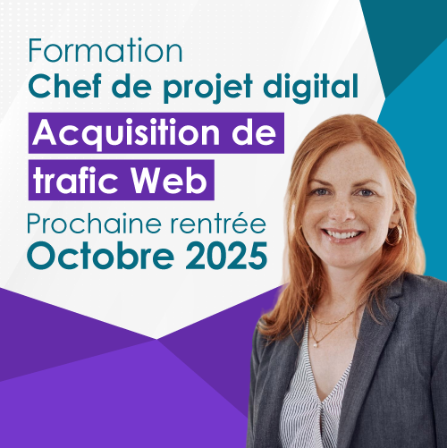 Formation Chef de projet digital spécialité Acquisition de trafic web - Andilcampus