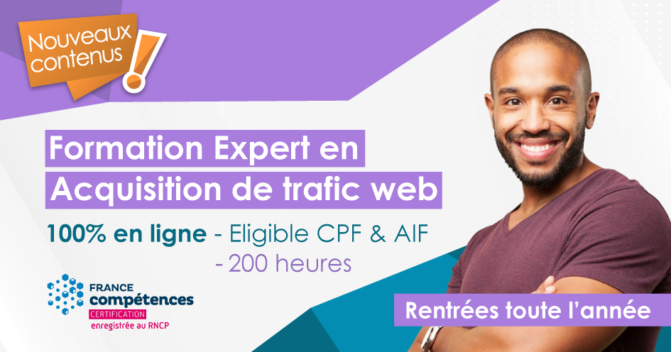 Formation Expert en Acquisition de trafic web - Andilcampus