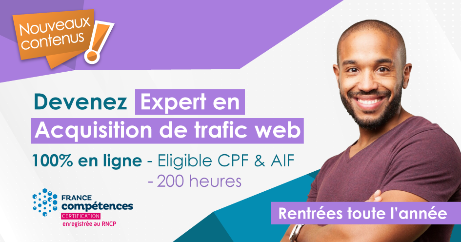Formation Expert en Acquisition de trafic web - Andilcampus