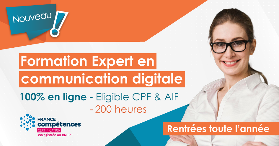 Formation Expert en communication digitale - Andilcampus