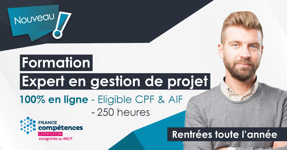 Formation Expert en gestion de projet web - Andilcampus